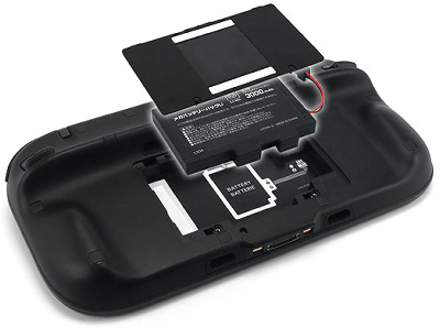 Wii U ゲームパッドの大容量なバッテリー「メガバッテリーパックU」というものが、ゲームテックから発売されることが発表されました