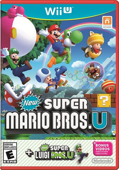 WiiUで発売された「New スーパーマリオブラザーズ U」と、そのDLCである「New スーパールイージ U」のセットパッケージの発売が海外で発表されました