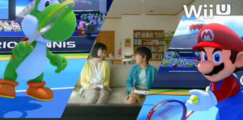 WiiU「マリオテニス ウルトラスマッシュ」、西田尚美さん出演のテレビCMが公開