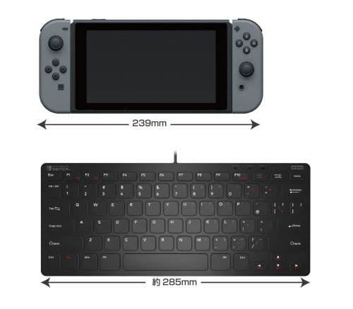 斬新 ニンテンドースイッチ専用のキーボードが2種類発売 1種類はジョイコンに装着可能 ゲーム おもちゃ おもしろ情報体験談