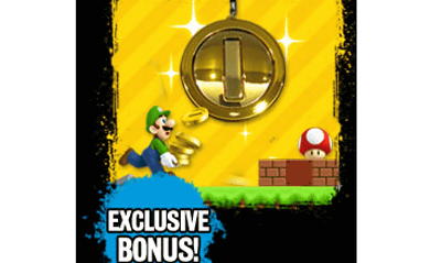 3DS「Newスーパーマリオブラザーズ２」の海外の予約特典は、ソフトが入る金のコインケース、金色マリオのピンバッジも
