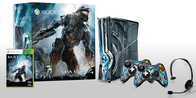 「Xbox 360 320GB Halo 4 リミテッド エディション」が発売される、ワイヤレス コントローラーSEの限定版も