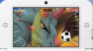 3DS「イナズマイレブンGO2 クロノ・ストーン」の恐竜時代編では、対戦相手が恐竜で、恐竜とサッカーすることになっている