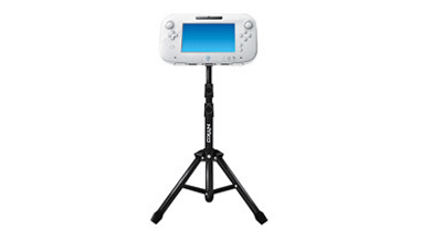 Wii Uのゲームパッドに使う、三脚スタンドの周辺機器が海外で登場