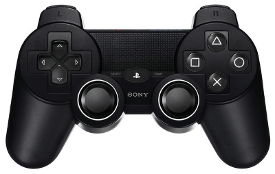PS4のコントローラーは、PS3と同サイズであるものの、スタートボタンなどがある中央部に、タッチパッドが付いたものになっているとのことです