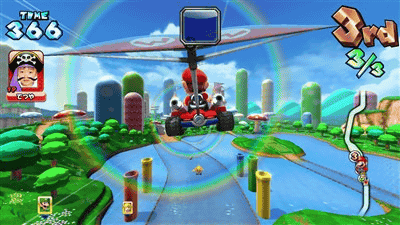 今作では、3DS版にもあった、空を飛ぶ、水に潜るという新シチュエーションが導入されています