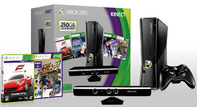 「Xbox 360 250GB + Kinect プレミアムセット」が29800円で発売予定、「チャイルド オブ エデン」などのソフトが同梱