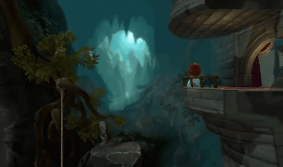 Wii U「運命の洞窟 THE CAVE」は、３人のキャラクターを協力させながら、謎解きと冒険に満ちた地下世界へと降りていく、洞窟探検パズルアドベンチャーゲームです