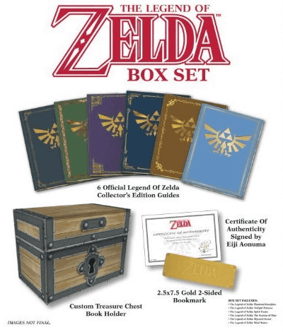 「The Legend of Zelda Box Set: Prima Official Game Guide」というものが、海外で発売予定になっています
