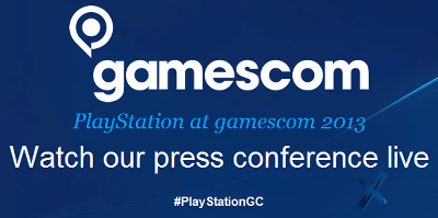 gamescom 2013、ソニーのカンファレンスの中継ページが公開