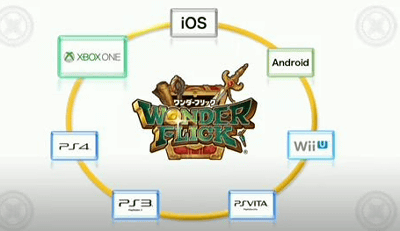 レベルファイブが、iOS、Androidでの配信を発表していた「ワンダーフリック」というゲームのマルチ化が発表