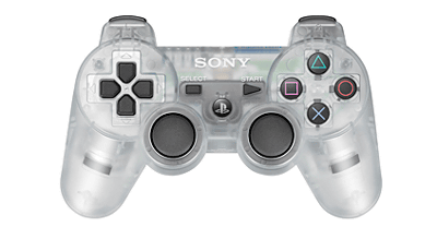 PS3の「デュアルショック３」に、スケルトン仕様の「クリスタル」が登場