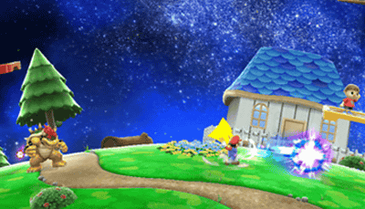 「スマブラ 3DS WiiU」の新ステージ「マリオギャラクシー」が発表される