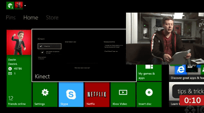Xbox Oneの音声コントロールを紹介する動画