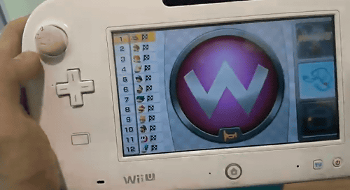 WiiU「マリオカート８」の、ゲームパッドでのプレイを直撮りした動画が投稿されています