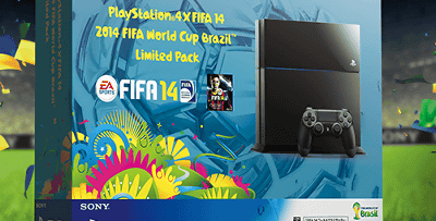 PS4購入で「FIFA 14」が無料のキャンペーン。同梱版も発売。PSプラスで80％オフも