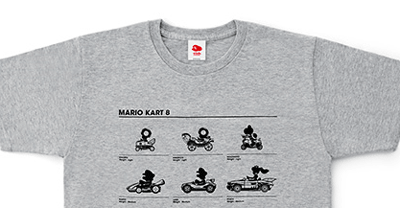 「マリオカート８」のTシャツがクラブニンテンドーに。ソフト登録者は優待交換可能