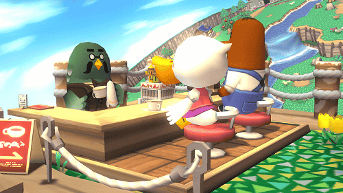 「スマブラ 3DS WiiU」に、きっさハトの巣と、マスターが登場することが明らかになっています