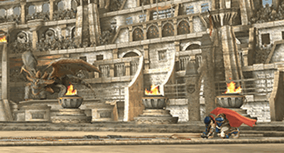 「スマブラ 3DS WiiU」の「ファイアーエムブレム」の「闘技場」の新ステージ