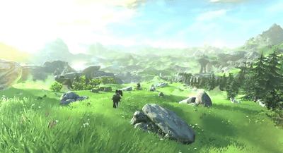 WiiU「ゼルダの伝説」の新作の動画が公開。グラフィックは新たなスタイル、オープンワールドに