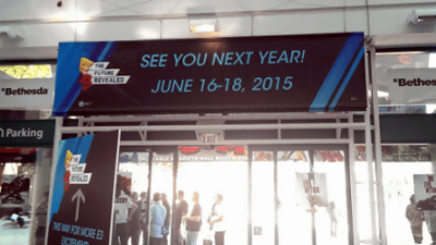 E3 2015の日程、開催日