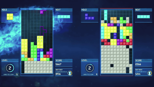 「Tetris Ultimate」のゲーム内容は、基本的にこれまでのテトリスと同じで、マラソン、エンドレス、ウルトラ、スピリット、バトル、パワーアップバトルという、６つのゲームモードが用意されています