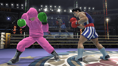 ということをコメントし、「スマブラ 3DS WiiU」にピンクのスウェットスーツのリトル・マックが登場することを発表しています