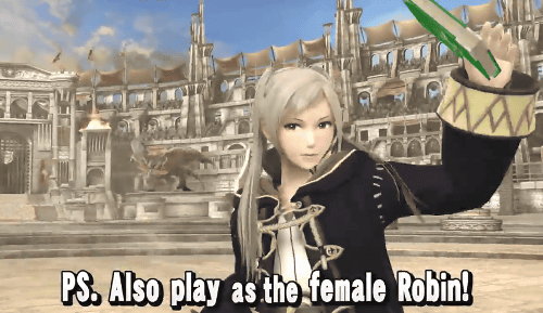 ロビンは、海外では一般的に男性用の名前ですが、「スマブラ 3DS WiiU」では、マイユニット通りに、女性もロビンということになっています
