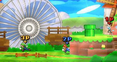「スマブラ 3DS WiiU」、ペーパーマリオのステージが登場