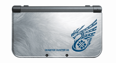 「モンスターハンター4G スペシャルパック」が発売予定。ソフト＋New ニンテンドー3DS LL同梱版