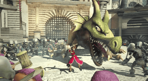スクウェア・エニックスが、PS3、PS4で発売予定の「ドラゴンクエストヒーローズ 闇竜と世界樹」の実機プレイ映像が公開されました