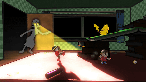 「スマブラ 3DS WiiU」のWiiU版に、「ゲーム＆ワリオ」の「ゲーマー」のステージが登場することが発表されました