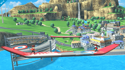 「スマブラ 3DS WiiU」のWiiU版に登場するウーフーアイランドのステージの情報が公開されています