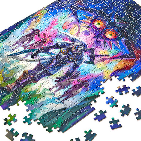「鬼神リンク ジグソーパズル」は、「ゼルダの伝説 ムジュラの仮面」に関連したデザインのジグソーパズルです