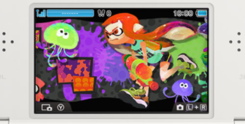 直営公式サイト Nintendo New 3DS スプラトゥーン きせかえプレート 携帯用ゲーム本体