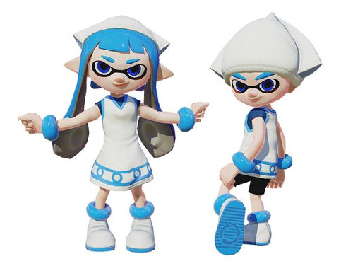 スプラトゥーンとイカ娘がコラボしたギアは ボーイもイカ娘化 入手法や種類 効果も判明