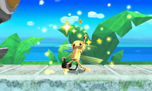 3DS「なげなわアクション！ぐるぐる！ちびロボ！」は、amiibo使用で追加コースなどが登場します