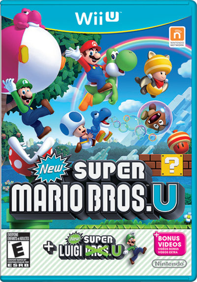 セットで発売されるパッケージは、「New Super Mario Bros. U and New Super Luigi U combo pack」というものです