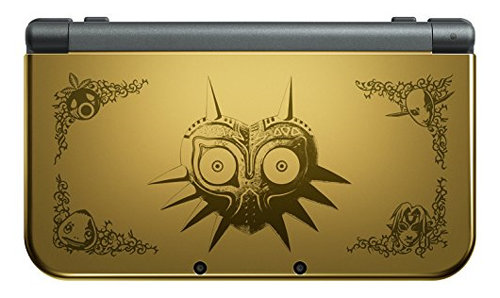 北米のGameStopのお店限定で販売される「New 3DS LL ハイラル ゴールド エディション」は、ゼルダ仕様の3DS LLの本体です
