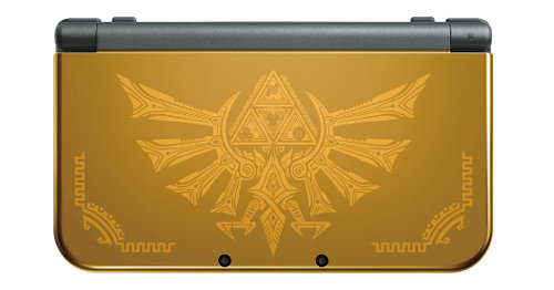 New 3DS LL ハイラル ゴールド エディションというものが、海外で発表されました