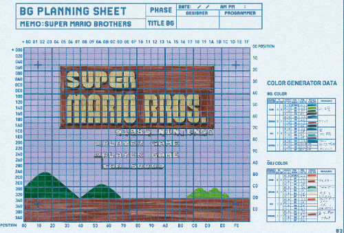 このブックレットは、スーパーマリオメーカーでコースを作るときに参考に出来るデザインなどが掲載