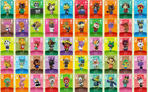 どうぶつの森 amiibo カード 1〜4弾-