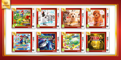 「ニンテンドー セレクト」という、3DSソフトの廉価版が海外で発表されました
