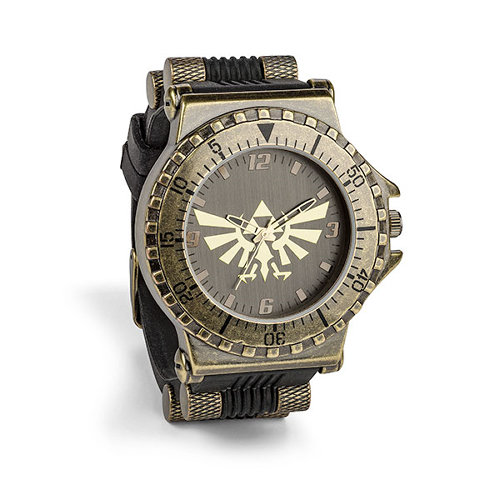 「ゼルダの伝説」デザインの時計が海外で発売されています