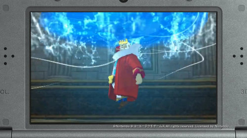 今回の動画は、3DS版の発売によって追加される新参戦キャラ「ハイラル王」のプレイシーンをまとめた映像