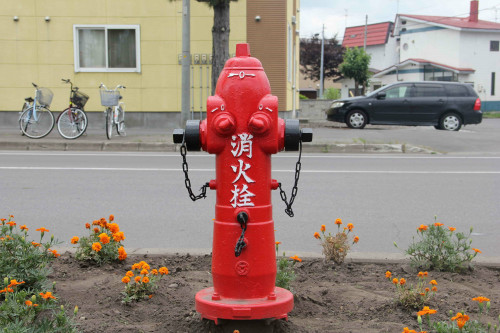 「ハイドラント」というのは、「hydrant」という英単語が元になっており、この「hydrant」の意味が「消火栓」
