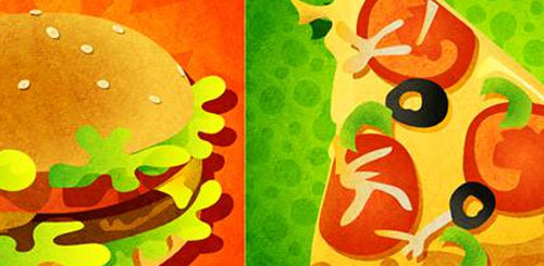 スプラトゥーン、「ハンバーガー VS ピザ」のTHEアメリカのフェスが北米で