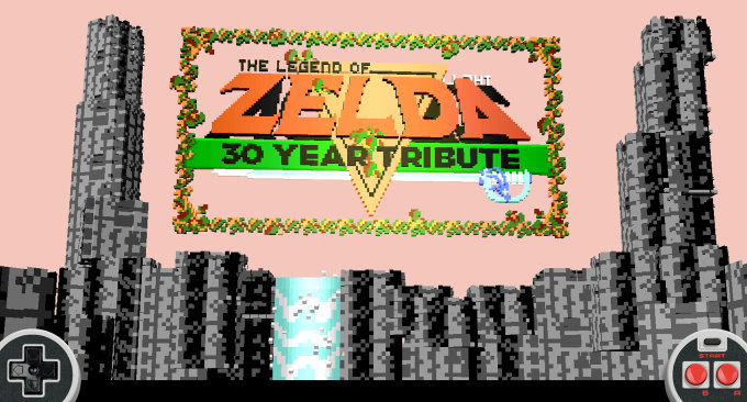 「ゼルダの伝説」30周年記念で、ブラウザで遊べる2.5Dな初代ゼルダが海外ファンによって作られる