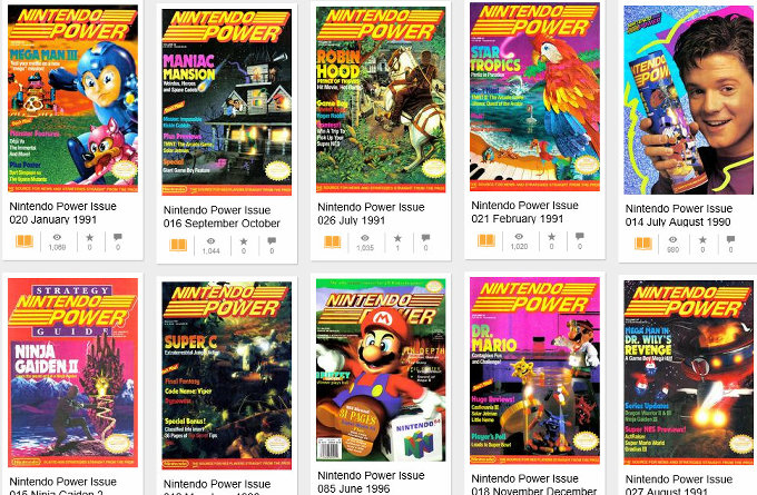 任天堂系の雑誌「Nintendo Power」、13年分のバックナンバー公開。昔のゼルダやカービィなども見れる