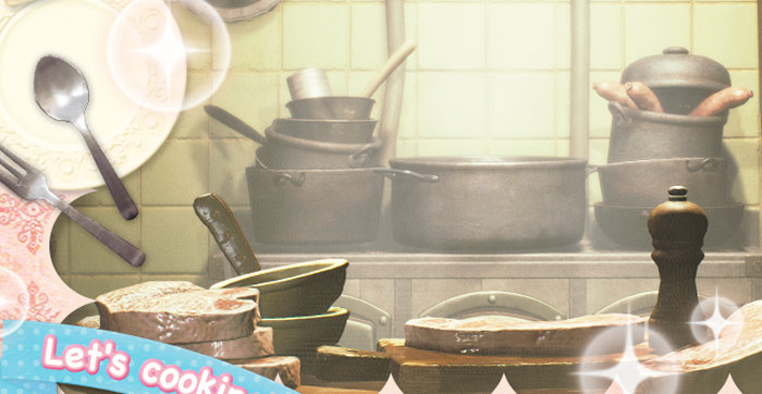 バンダイナムコ、「かわいらしいキッチン」のゲームのカウントダウンサイト公開